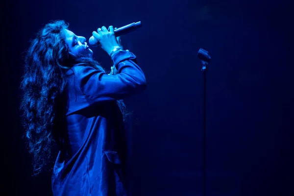 Lorde Tivoli Performing Stage Music Festival — Stock Photo, Image