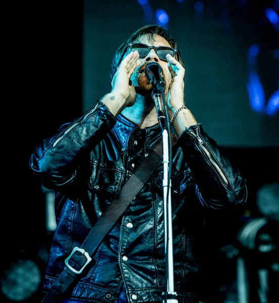 Black Keys Actuando Escenario Durante Festival Música — Foto de Stock