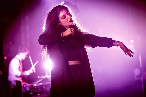 Lorde Tivoli Produit Sur Scène Pendant Festival Musique — Photo