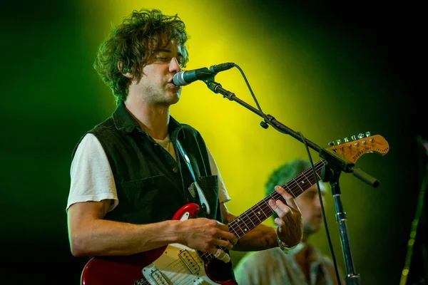 Mgmt Actuando Escenario Durante Festival Música — Foto de Stock