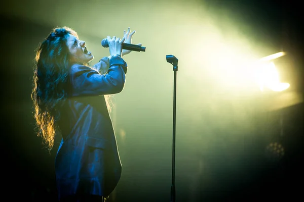 Lorde Tivoli Auf Der Bühne Während Des Musikfestivals — Stockfoto