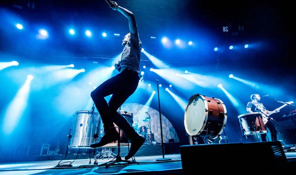 Imagine Dragons Performing Stage Music Festival — Stock Photo, Image