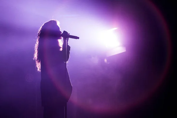 Lorde Tivoli Apresentando Palco Durante Festival Música — Fotografia de Stock