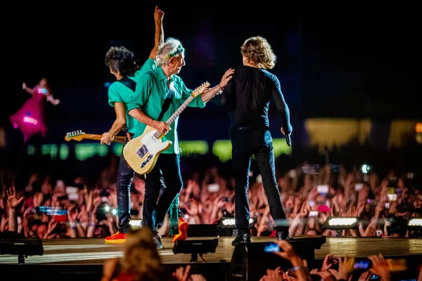 Rolling Stone Actuando Escenario Durante Festival Música — Foto de Stock