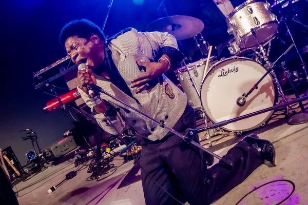 Charles Bradley Bei Einem Auftritt Beim Sxsw Musikfestival Usa — Stockfoto