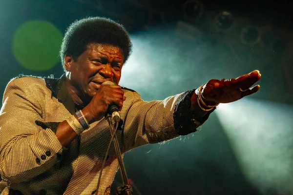 Charles Bradley Actuando Festival Música Sxsw — Foto de Stock