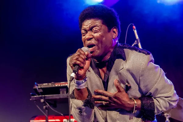 Charles Bradley Ερμηνεύει Στο Sxsw Μουσικό Φεστιβάλ Ηπα — Φωτογραφία Αρχείου