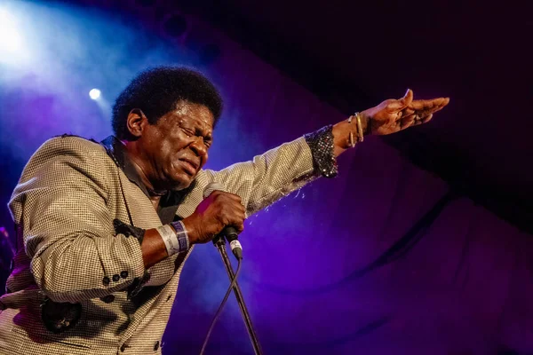 Charles Bradley Uppträder Sxsw Music Festival Usa — Stockfoto