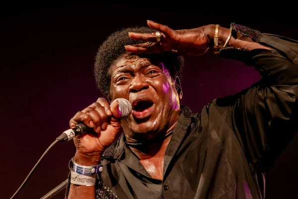 Charles Bradley Ερμηνεύει Στο Sxsw Μουσικό Φεστιβάλ Ηπα — Φωτογραφία Αρχείου