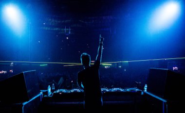 Nicky Romero performing at Sziget, Budapest