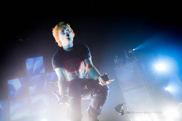 Sheeran Performing Hmh Music Festival — Stock Photo, Image