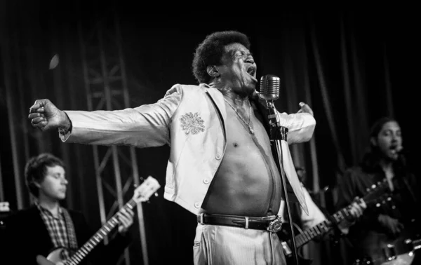 Charles Bradley Kuzey Denizi Caz Müzik Festivali Rotterdam — Stok fotoğraf