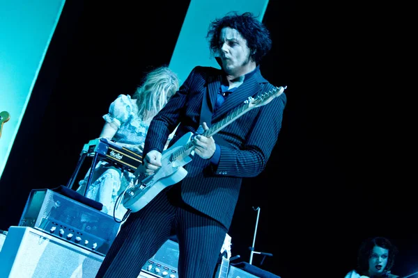 Jack White Uppträder Heavy Metal Heart Festival Amsterdam — Stockfoto