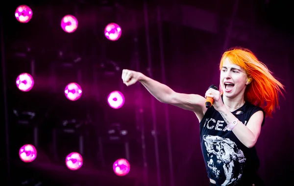 Paramore Band Performing Pinkpop Music Festival Landgraaf — Stock Photo, Image