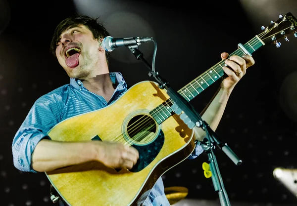 Mumford Hijos Actuando Ziggodome Amsterdam — Foto de Stock