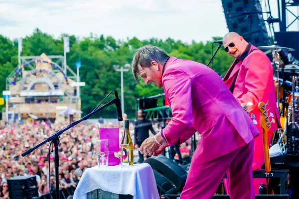 Triggerfinger Treedt Tijdens Pinkpop Muziekfestival Landgraaf — Stockfoto