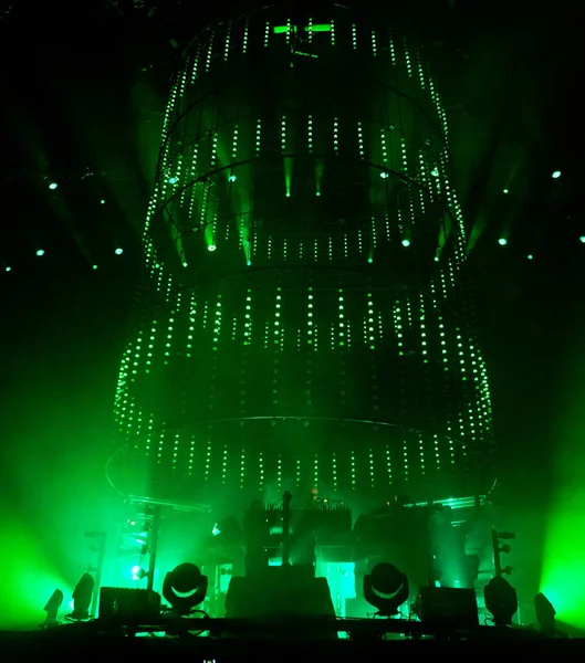 Chemical Brothers Účinkují Hudebním Festivalu Sziget Budapešti — Stock fotografie