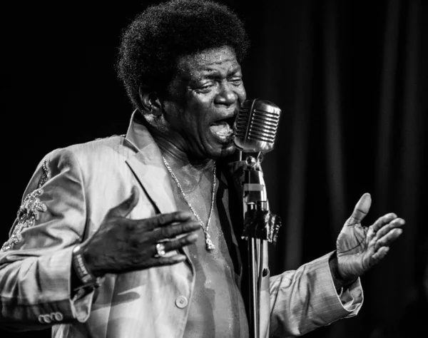 Charles Bradley Kuzey Denizi Caz Müzik Festivali Rotterdam — Stok fotoğraf