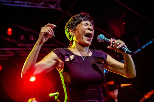 Bettye Lavette Uppträder Nordsjöns Jazzfestival — Stockfoto