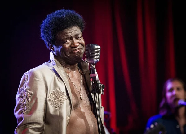 Charles Bradley Actuando Festival Música Jazz Del Mar Del Norte — Foto de Stock