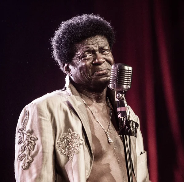 Charles Bradley Kuzey Denizi Caz Müzik Festivali Rotterdam — Stok fotoğraf