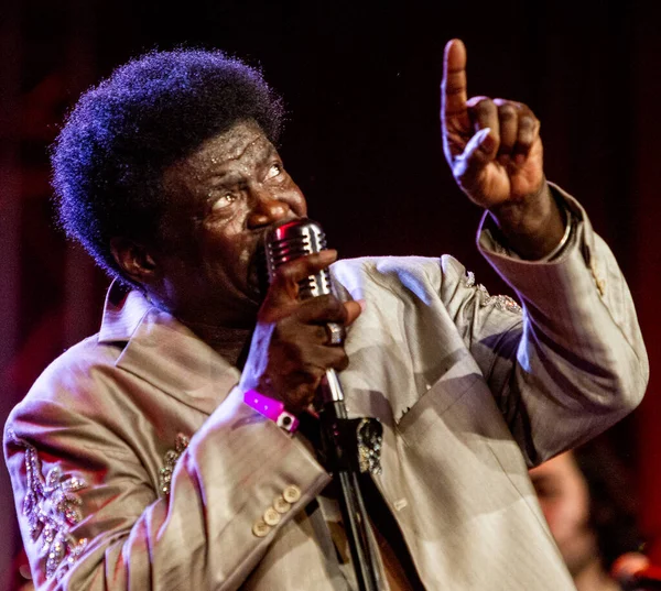 Charles Bradley Actuando Festival Música Jazz Del Mar Del Norte — Foto de Stock