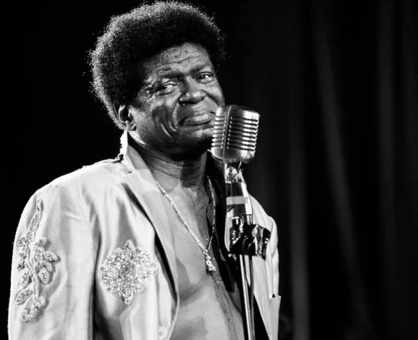 Charles Bradley Actuando Festival Música Jazz Del Mar Del Norte — Foto de Stock