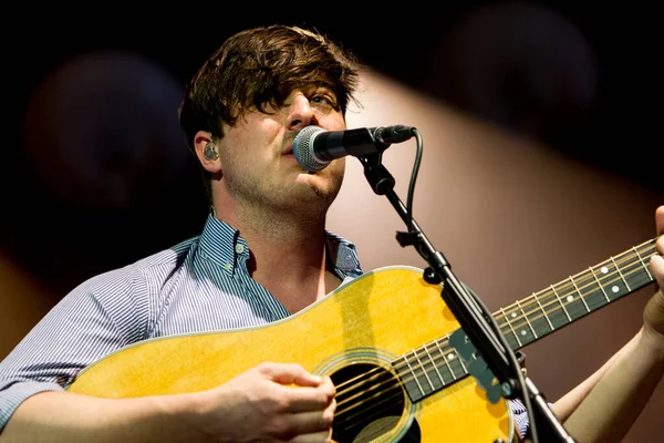 Mumford Sons Performing Ziggodome Amsterdam — Stock Photo, Image