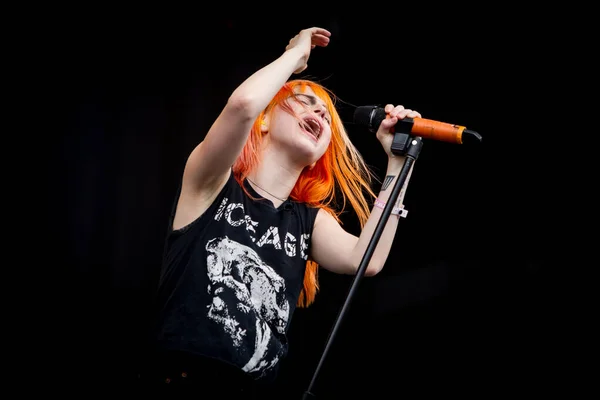 Paramore Banda Apresentando Festival Música Pinkpop Landgraaf — Fotografia de Stock