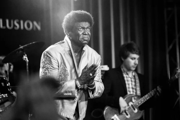 Charles Bradley Actuando Festival Música Jazz Del Mar Del Norte — Foto de Stock