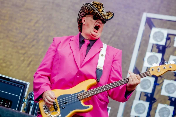 Triggerfinger Treten Beim Pinkpop Musikfestival Landgraaf Auf — Stockfoto