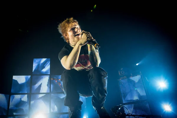 Sheeran Fellépett Hmh Zenei Fesztiválon — Stock Fotó