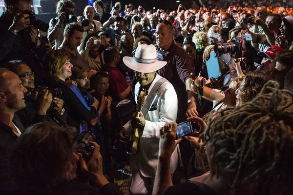 Larry Graham Performing North Sea Jazz Music Festival Rotterdam — Stock Photo, Image