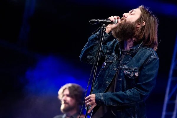 Black Crowes Actuando Festival Música Zwarte Cross — Foto de Stock