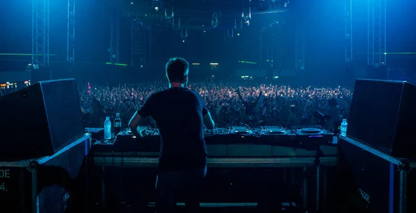 Nicky Romero Treedt Sziget Boedapest — Stockfoto