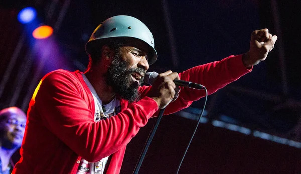 Curtis Harding Actuando Festival Música Jazz Del Mar Del Norte —  Fotos de Stock