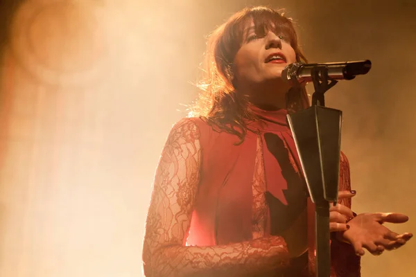 Florence Machine Performing Effenaar Music Festival — Stock Photo, Image