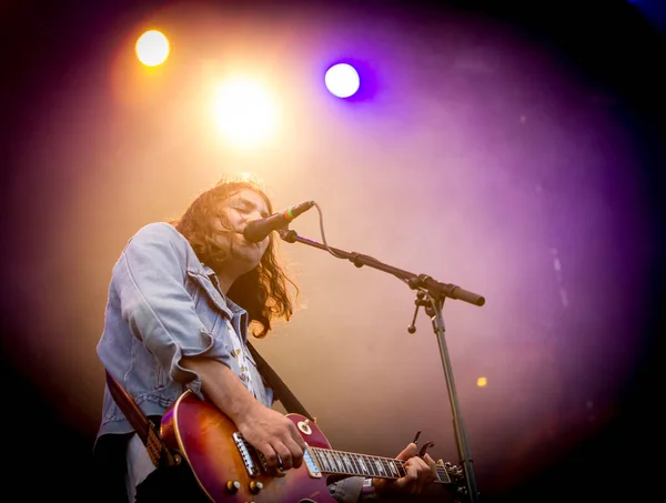 War Drugs Performing Stage Music Concert — Stock Photo, Image