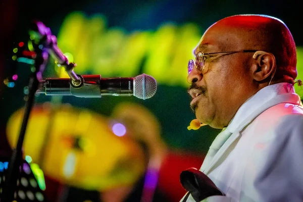 Swamp Dogg Performing Stage Music Concert — Stock Photo, Image