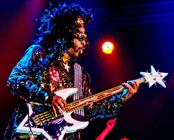 Bootsy Collins Performing Stage Music Concert — Stock Photo, Image