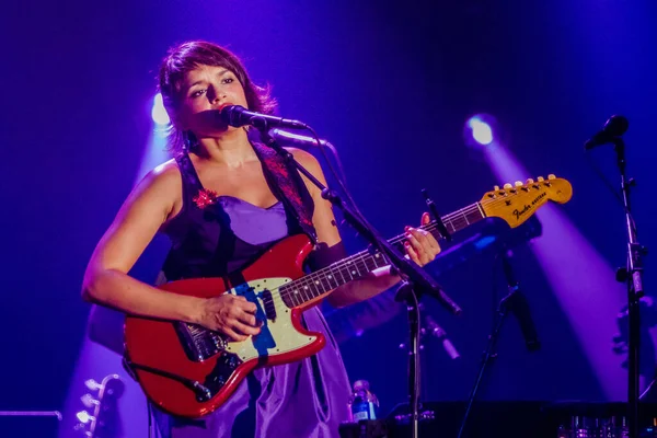 Norah Jones Performing Stage Music Concert — Stock Photo, Image