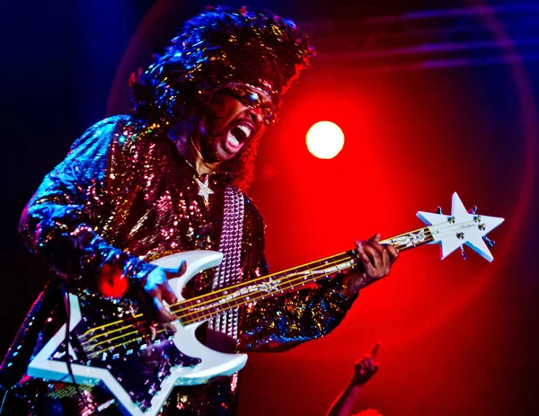 Bootsy Collins Performing Stage Music Concert — Stock Photo, Image