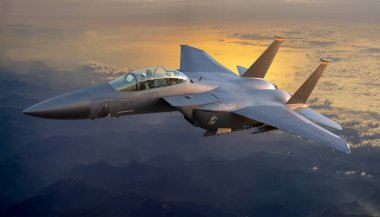 F-15E Strike Eagle üreticisi McDonnell Douglas, şu anda Boeing kampanyası tarafından öneriliyor. 