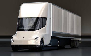 Tesla Semi Truck stüdyoda.