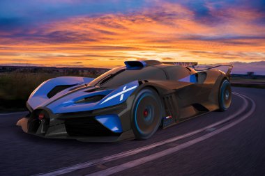Pistte Bugatti Bolide