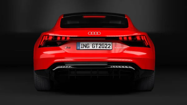 Audi Tron Elettrica Studio — Foto Stock