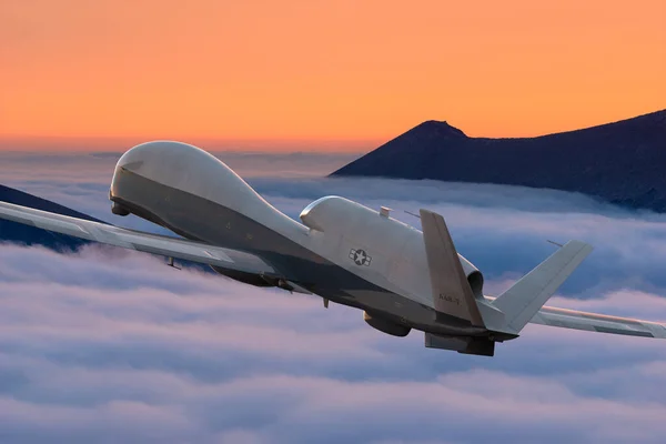 Triton Surveillance Drone Van Amerikaanse Marine Ook Bekend Als Een — Stockfoto