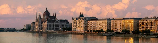 Parliament Budapest Sunset Hungary — Stock Photo, Image