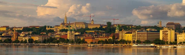 Budapest Reprezentatív Részének Panorámája — Stock Fotó