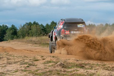 Szczecin 'deki Baja Polonya Rallisi' nde Mini All4 yarışı